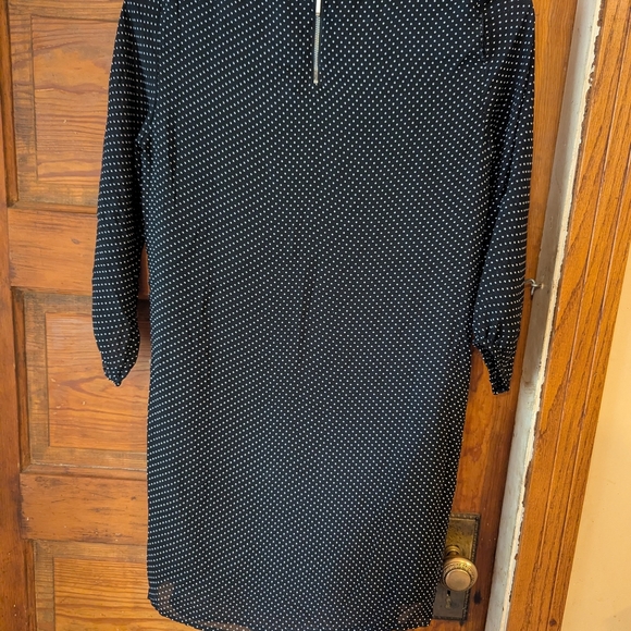 H&M Black and White Dolman Sleeve Sheath Dress - Picture 8 of 11